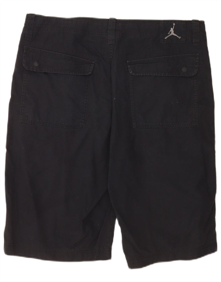 Jordan Herre Bermuda Shorts XL W34 Sort Bomuld