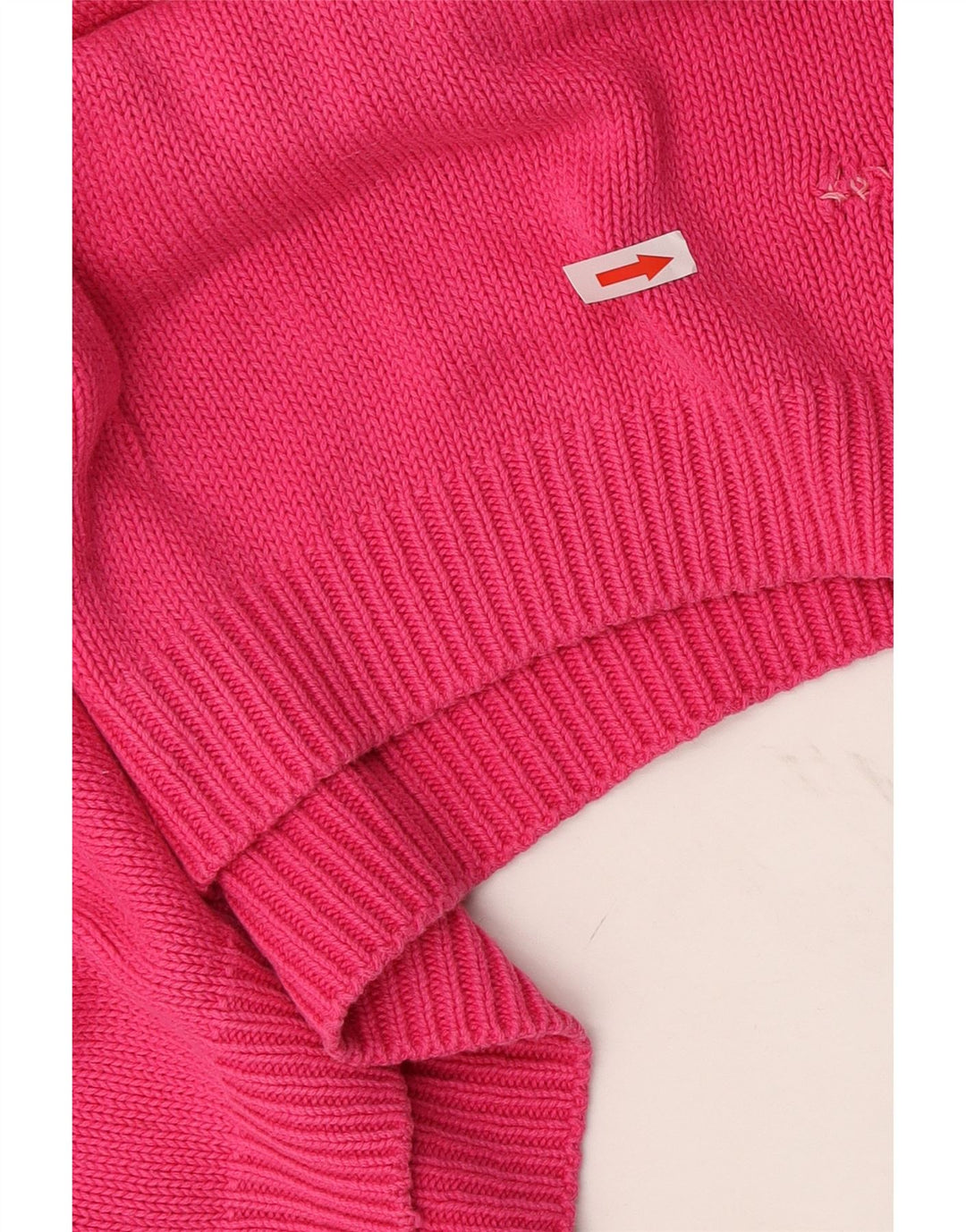 Marks & Spencer Dame Oversized Crew Neck sweater UK 16 Large Pink