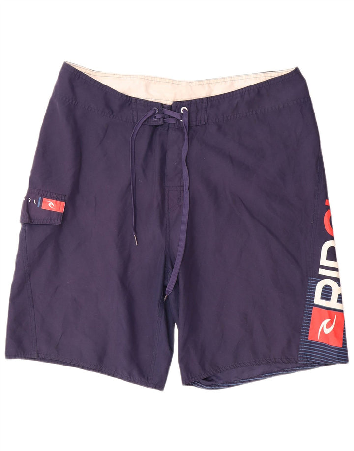 Rip Curl Herre grafiske svømmeshorts XL marineblå polyester