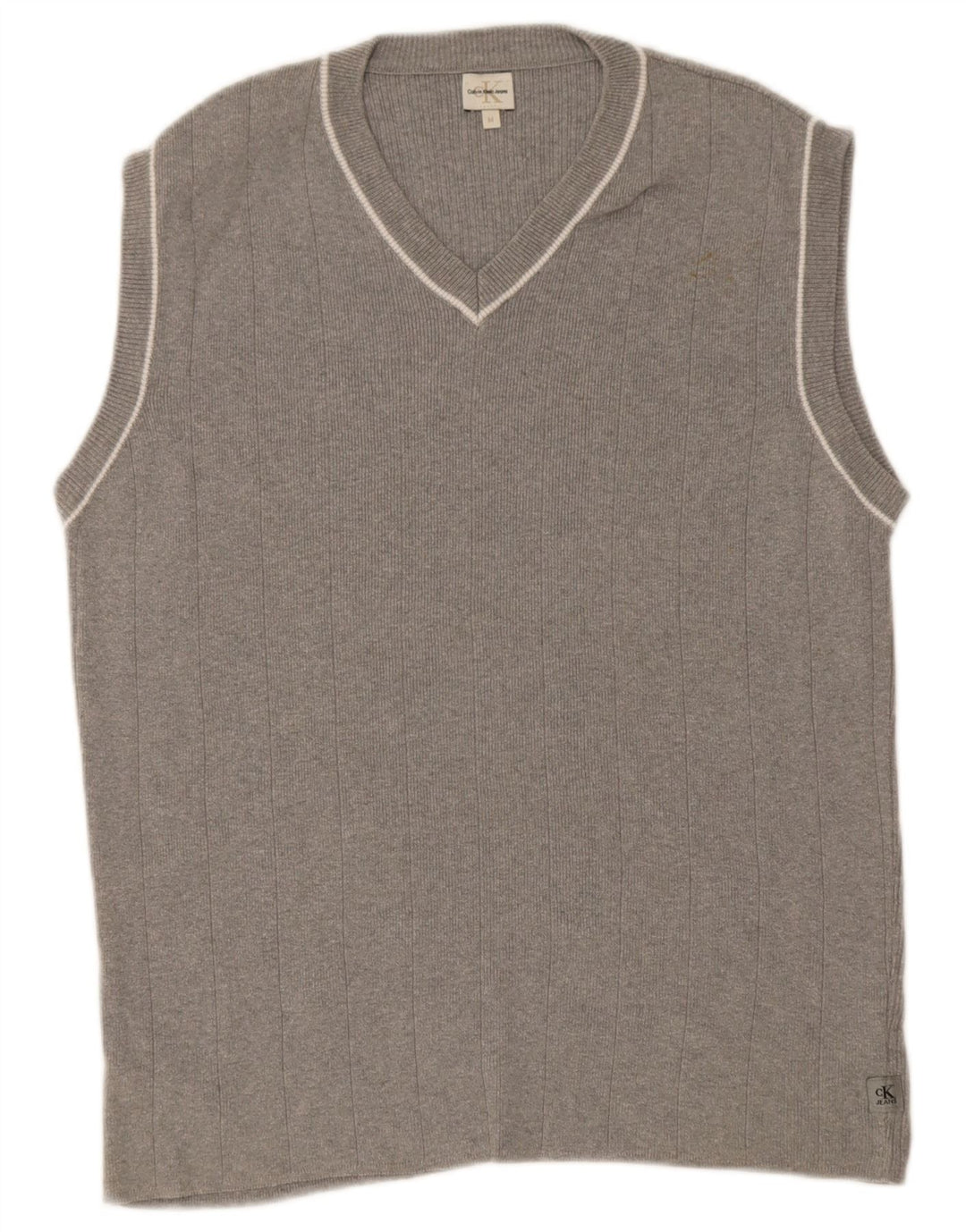 Calvin Klein Jeans Herrevest Tank Top Medium Grey Bomuld