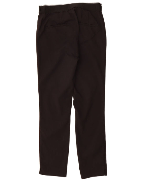 Zara Dame Slim Chino Bukser XS W26 L27 Sort Bomuld