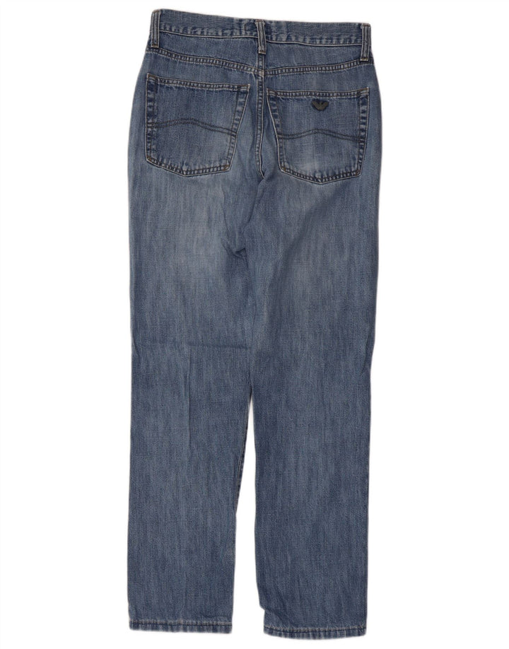 Armani Straight Jeans til mænd W31 L30 Blå