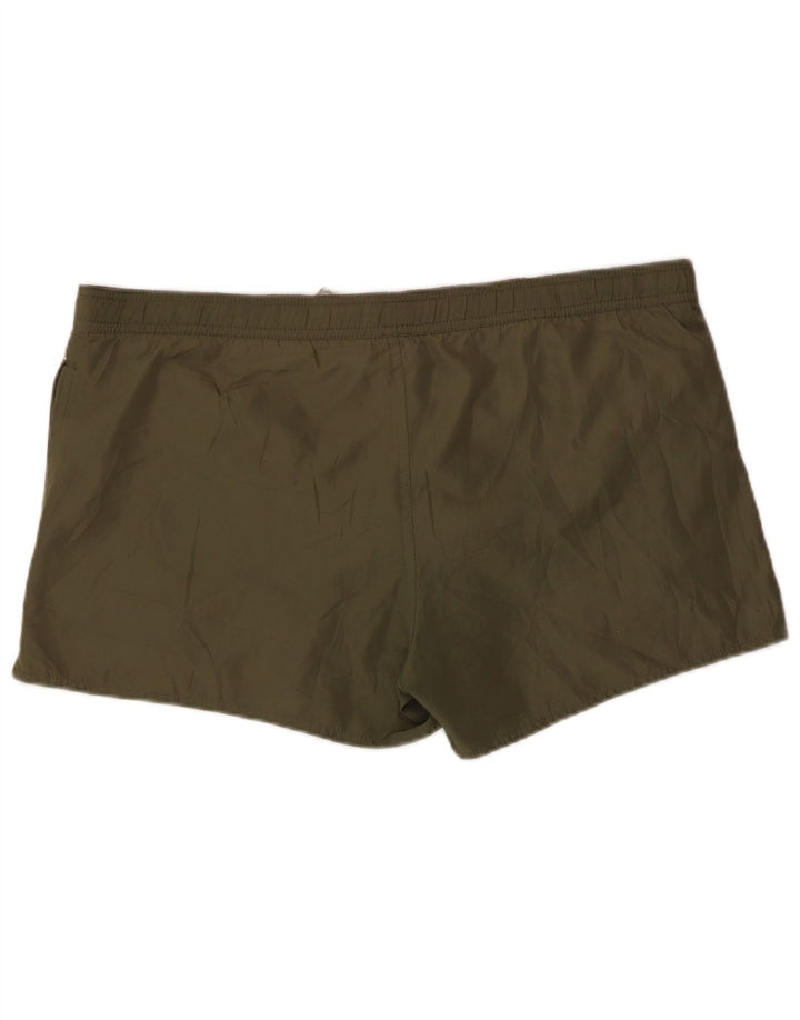 Diesel Badeshorts til mænd XL Khaki stribet polyester