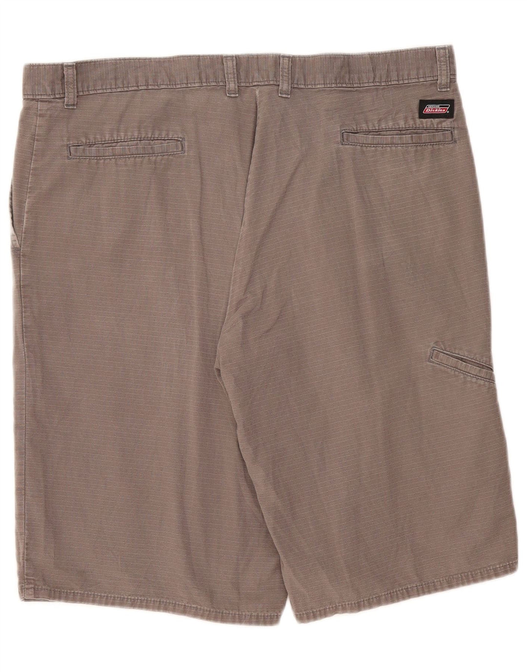 DICKIES Herre Cargo Shorts W38 XL Grå nålestribet bomuld