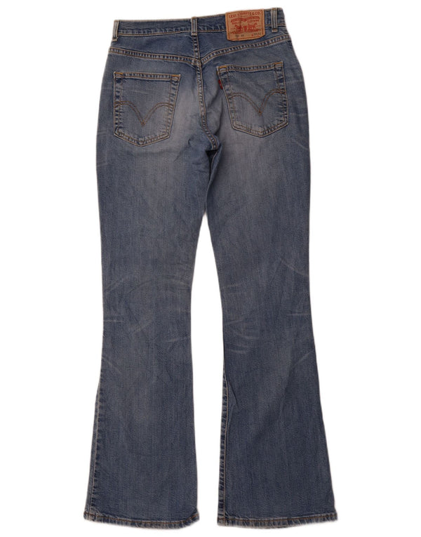 LEVI'S Dame 525 Bootcut Jeans W30 L32 Blå Bomuld