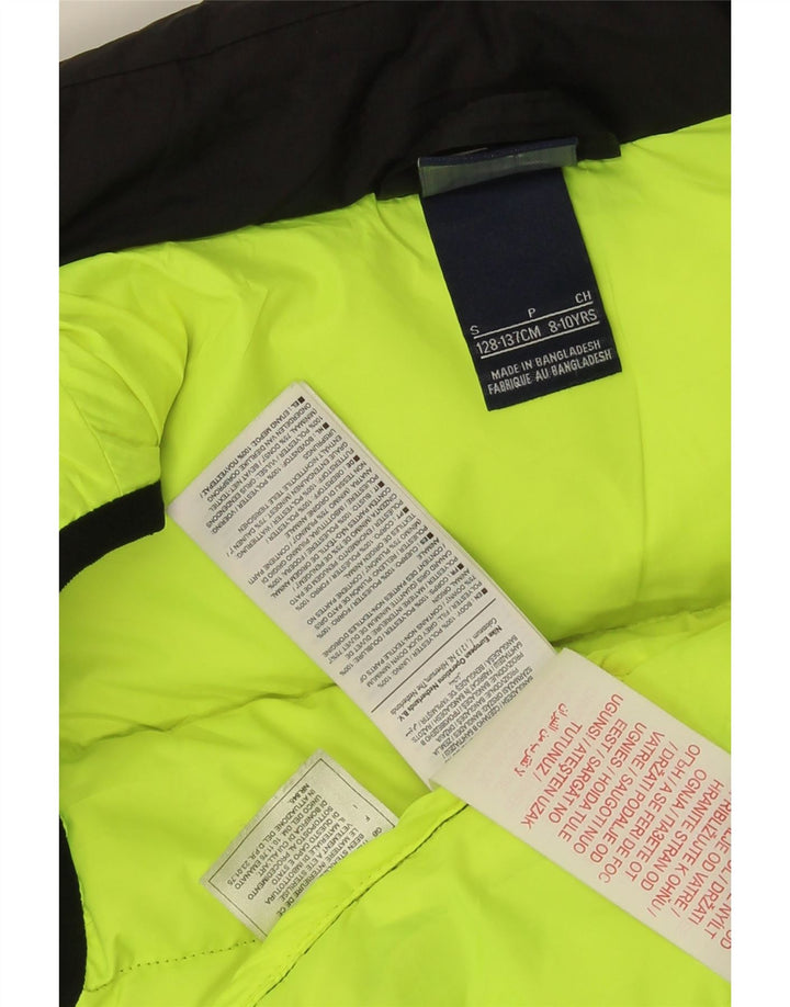 Nike Boys Polstret Gilet 8-9 år Small Black Colourblock Polyester