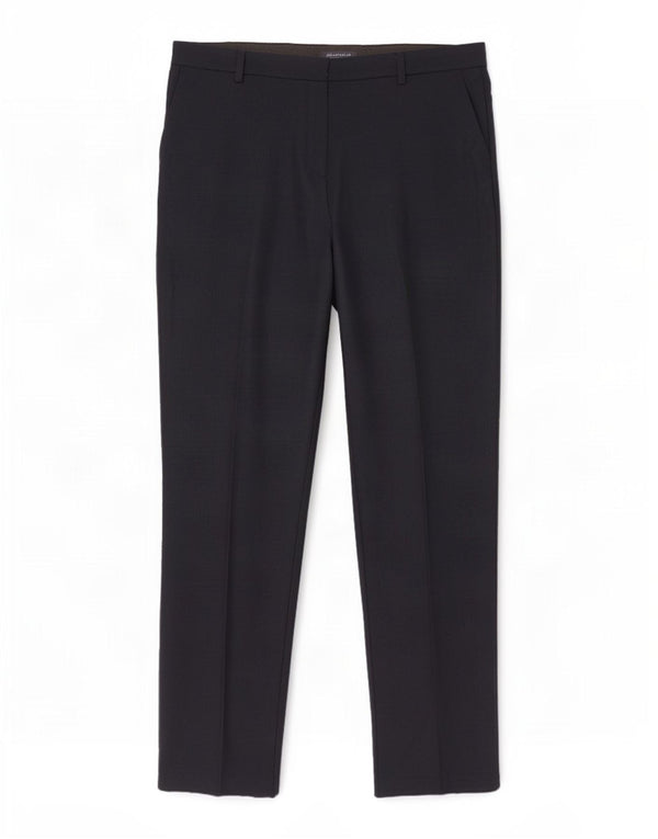 Marks & Spencer Højtaljede Chinobukser til kvinder UK 20 2XL W40 L32 Navy Blu