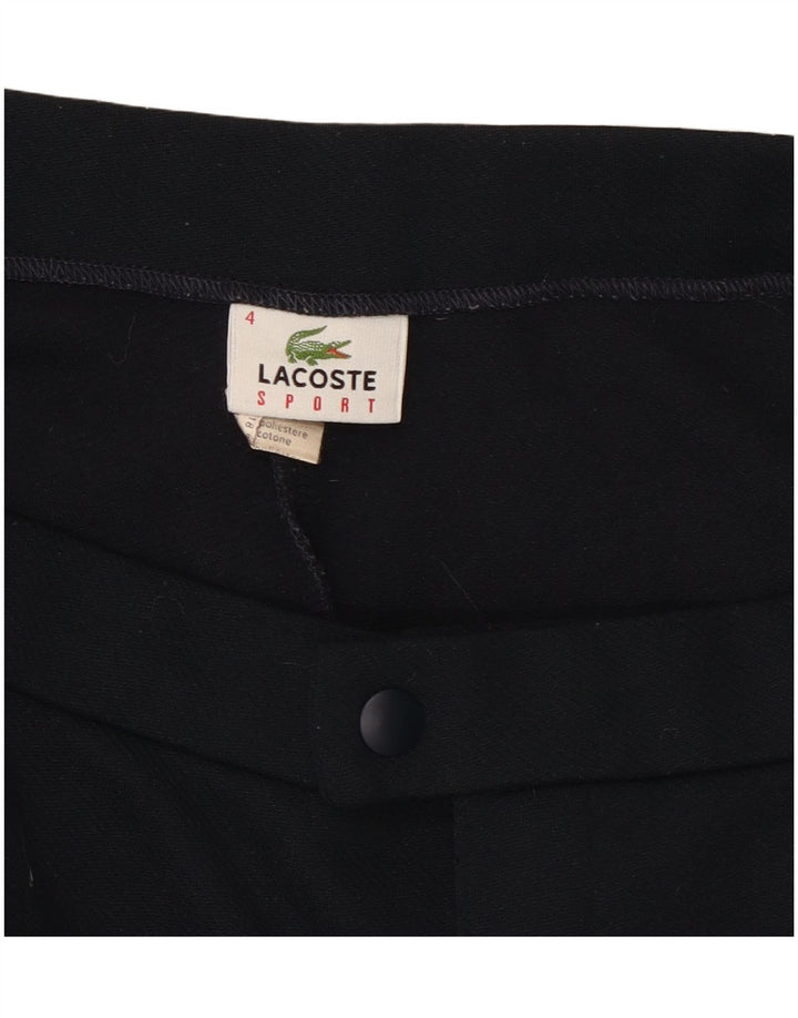 Lacoste Chino-shorts til kvinder størrelse 4 XS W30 Marineblå polyester