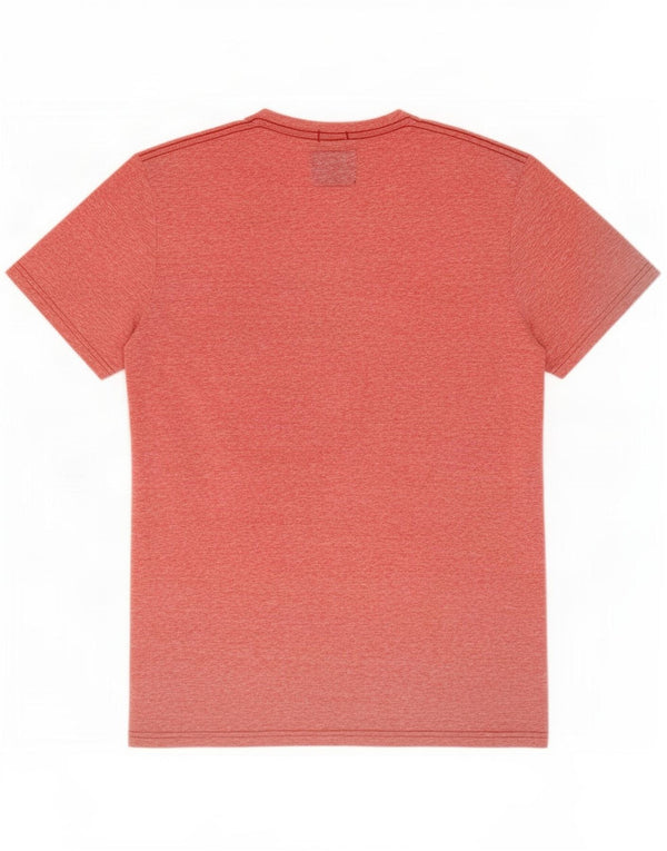 Abercrombie & Fitch Herre Muscle Graphic T-Shirt Top Medium Pink Flecked