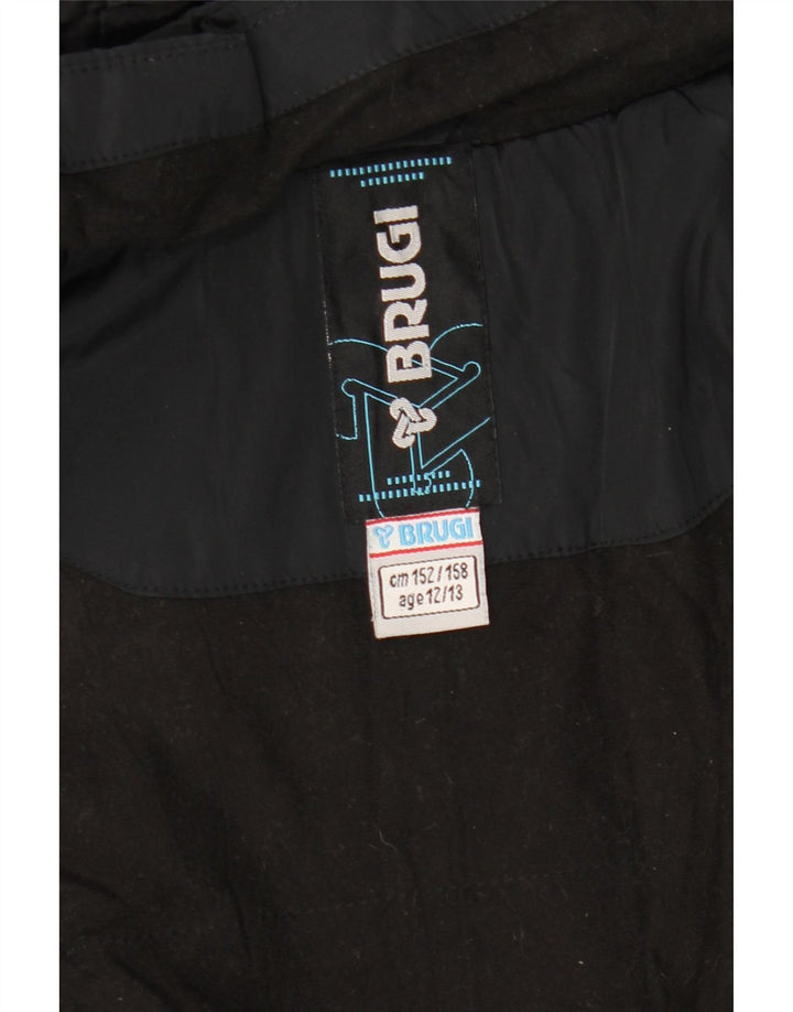 BRUGI Pige Hættejakke 12-13 år Sort