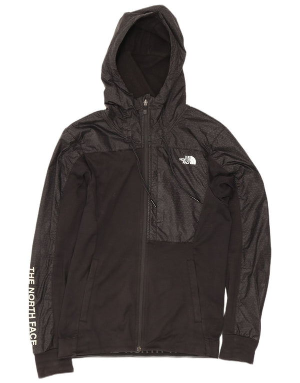 The North Face Herre grafisk hættetrøje med lynlås XS Sort geometrisk polyester