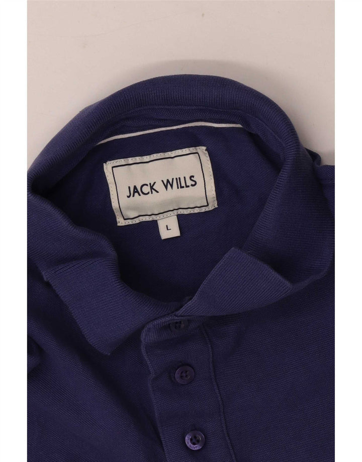 Jack Wills Polo Shirt til mænd Large Blue