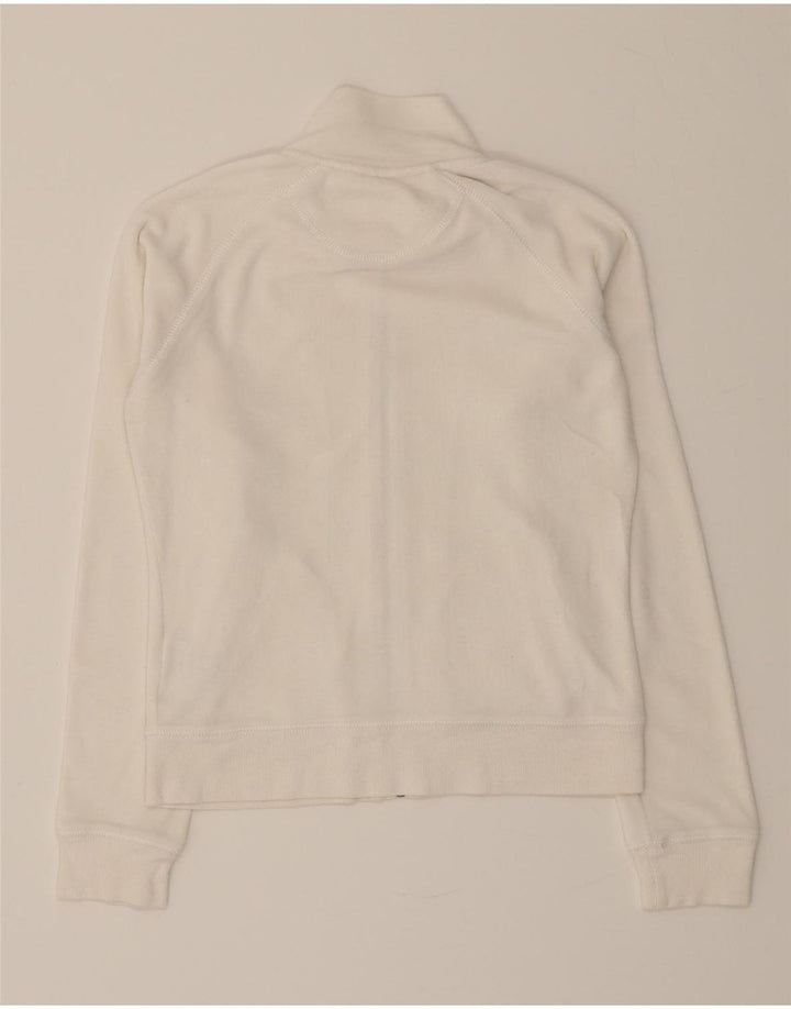 CHAMPION Womens Tracksuit Top Jacket UK 10 Small White Cotton Vintage Champion and Second-Hand Champion from Messina Hembry 