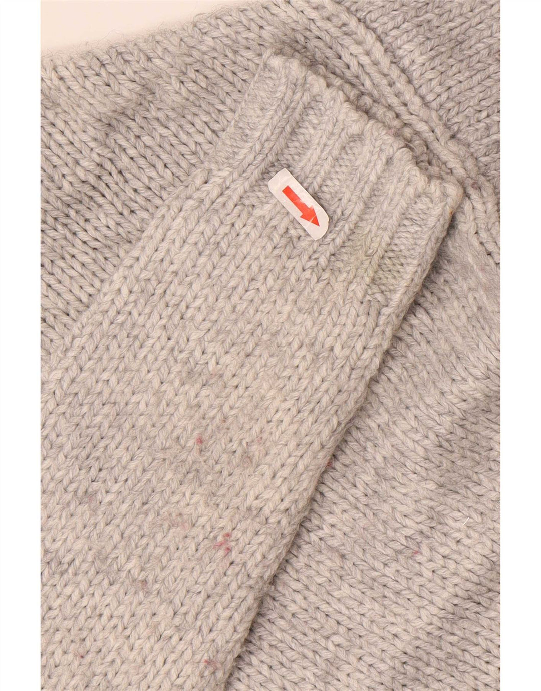 Marks & Spencer dame sweater med rund hals i overstørrelse UK 10 lille grå