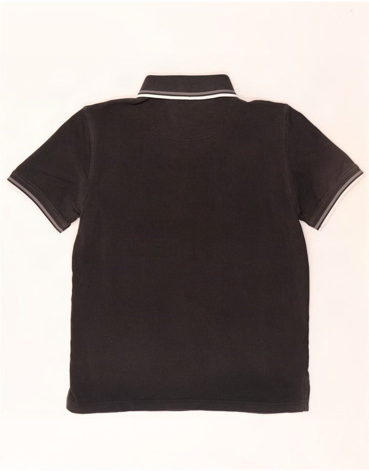 Pierre Cardin Poloshirt til mænd Medium Sort Bomuld