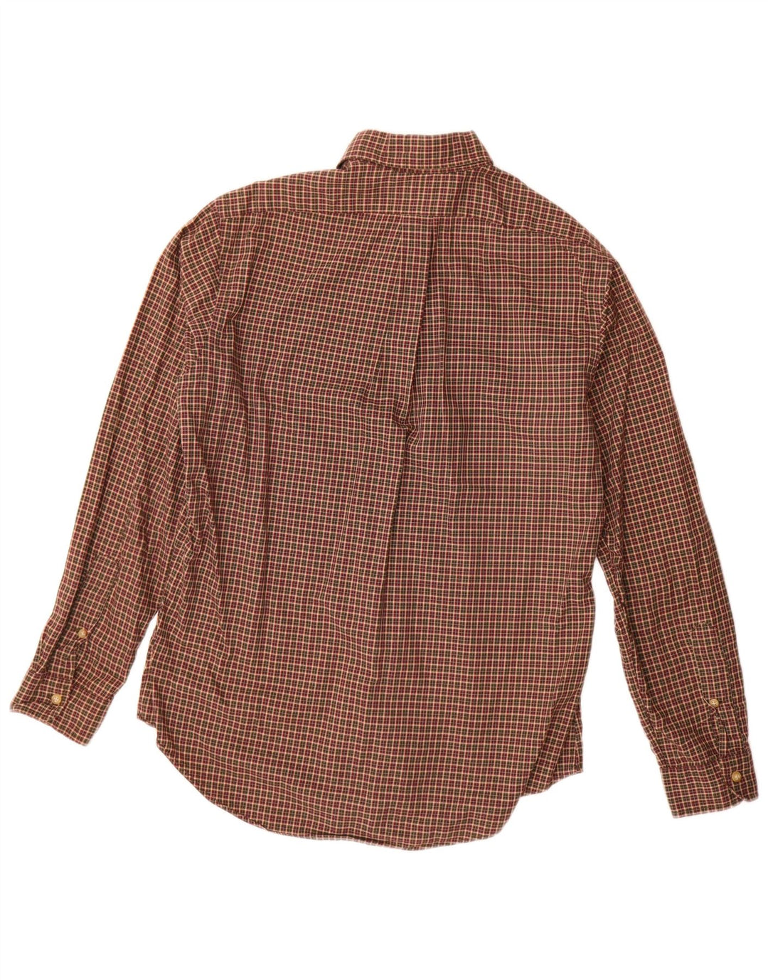 Polo Ralph Lauren Herre flannelskjorte Medium brun ternet bomuld