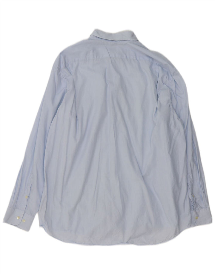 Lacoste Herreskjorte str. 43 Large Blue Cotton