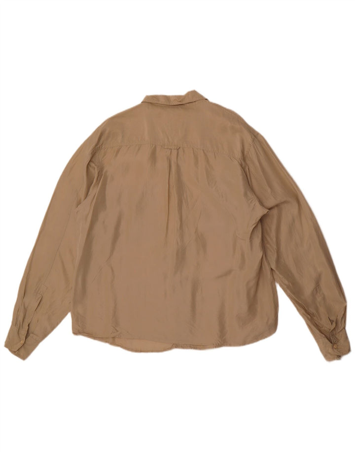 Royal Coast Herreskjorte Stor Beige Silke