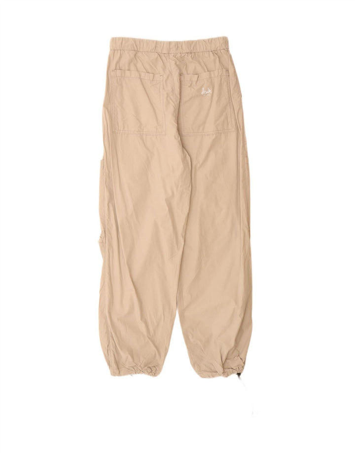 Zara Joggers Cargo Bukser Small W30 L29 Beige Bomuld