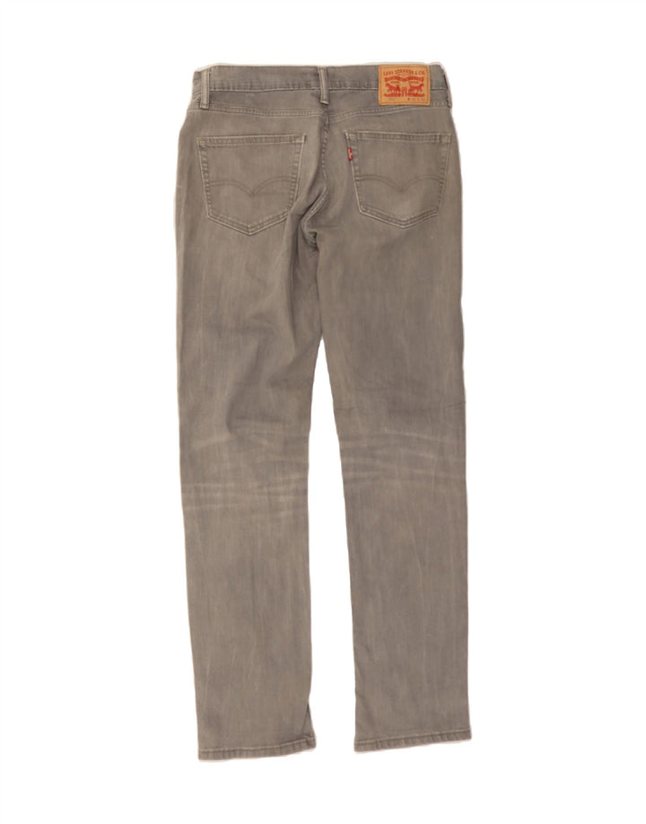 LEVI'S Mens 511 Slim Jeans W32 L34  Grey Cotton Vintage Levi's and Second-Hand Levi's from Messina Hembry 