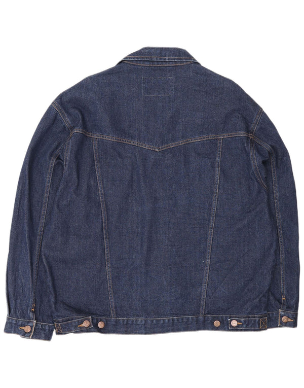 Wrangler Herre denimjakke UK 44 2XL Blå Bomuld