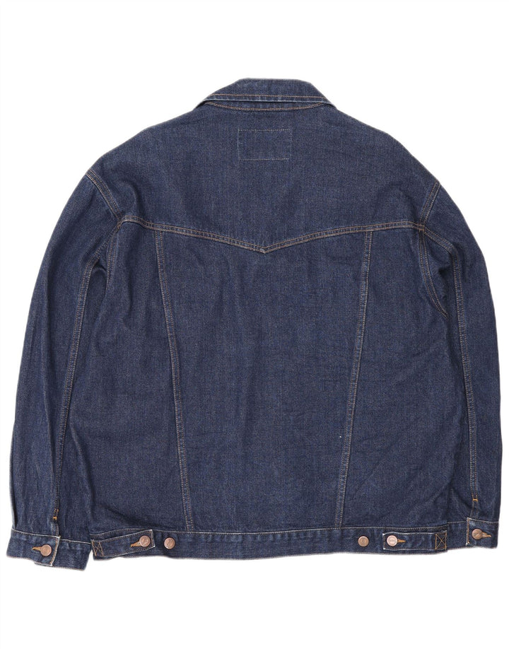 Wrangler Herre denimjakke UK 44 2XL Blå Bomuld