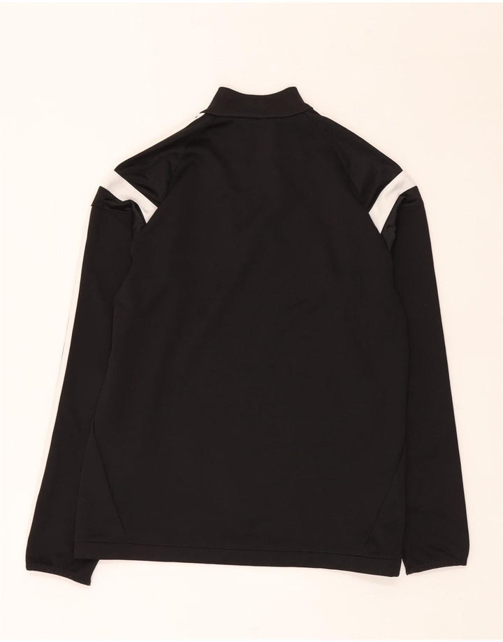 ADIDAS Boys Climacool Pullover Træningsdragt Top 13-14 år XL Sort