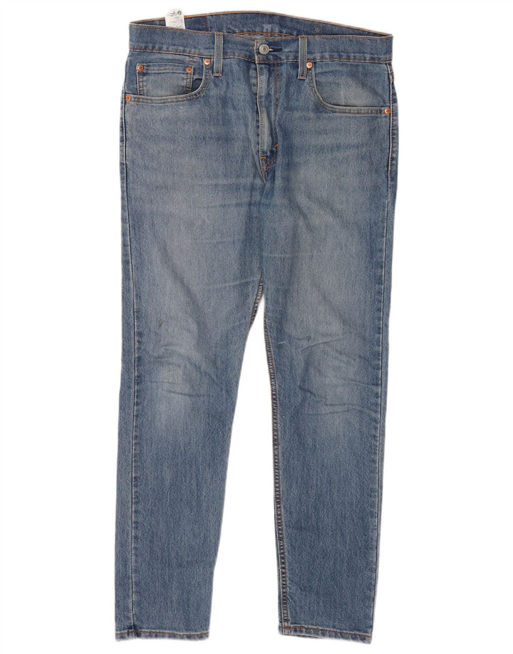Levi's Herre 512 Slim Tapered Jeans W33 L30 Blå Bomuld