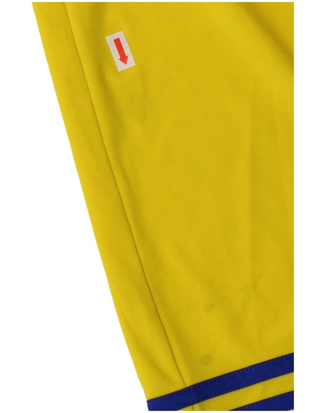 Adidas Herre Climalite Sportshorts store gule polyester