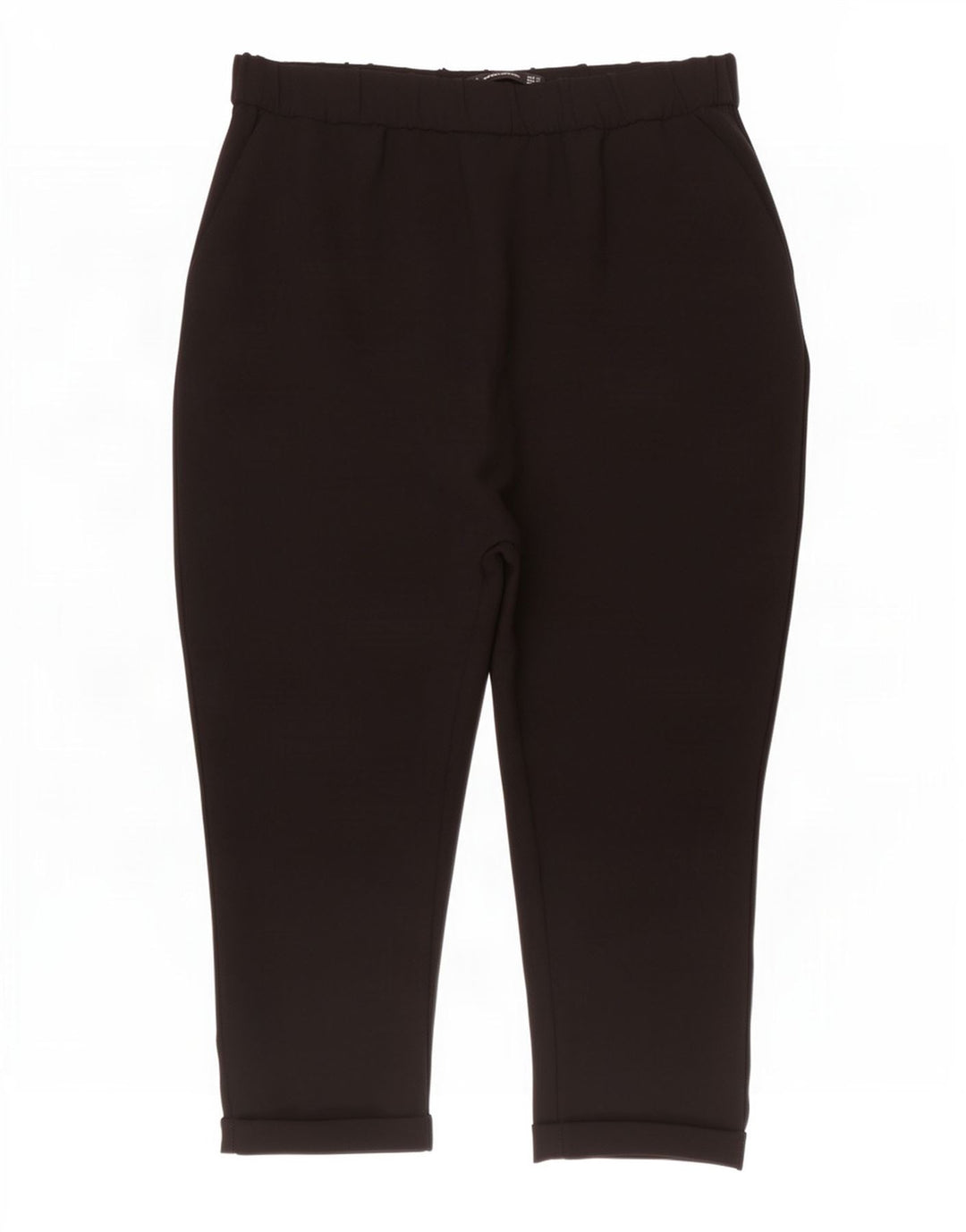 Zara Dame Trafaluc Capri Bukser Medium W28 L19 Sort