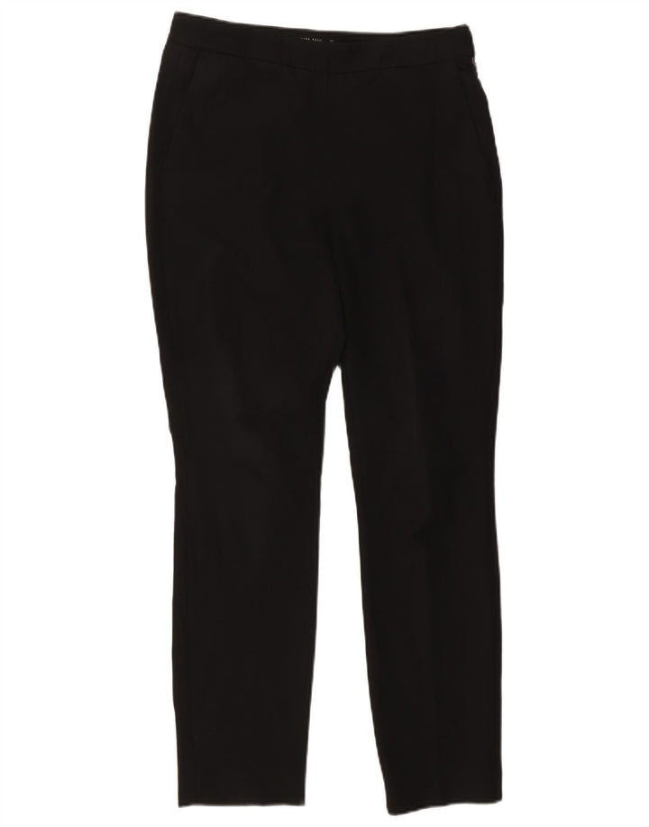 Zara Dame Slim Chino Bukser Large W32 L28 Sort