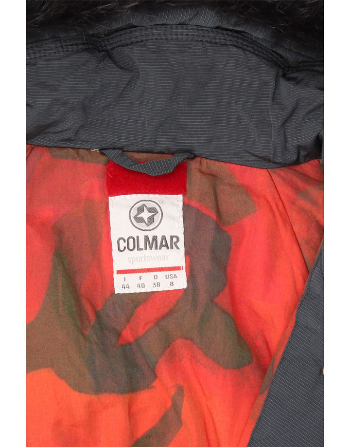 COLMAR Womens Oversized Padded Jacket IT 44 Medium Navy Blue Vintage Colmar and Second-Hand Colmar from Messina Hembry 