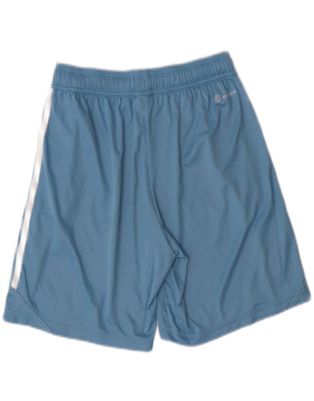 ADIDAS Boys Aeroready Sport Shorts 13-14 Years  Blue Polyester Vintage Adidas and Second-Hand Adidas from Messina Hembry 