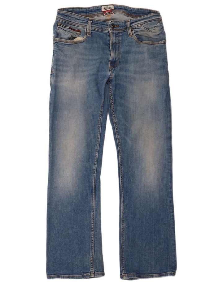 Tommy Hilfiger Herre Bootcut Jeans W32 L30 Blå Bomuld