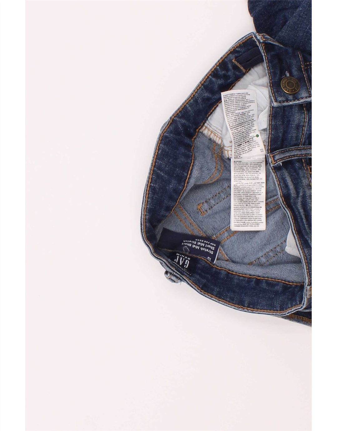 Gap Boys denimshorts 9-10 år W24 Blue Cotton