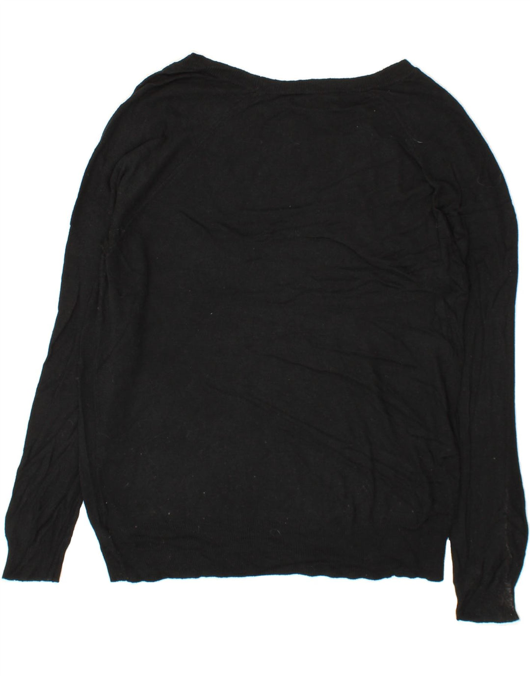 MOSSIMO Womens Boat Neck Jumper Sweater UK 20 2XL Black Nylon Vintage Mossimo and Second-Hand Mossimo from Messina Hembry 