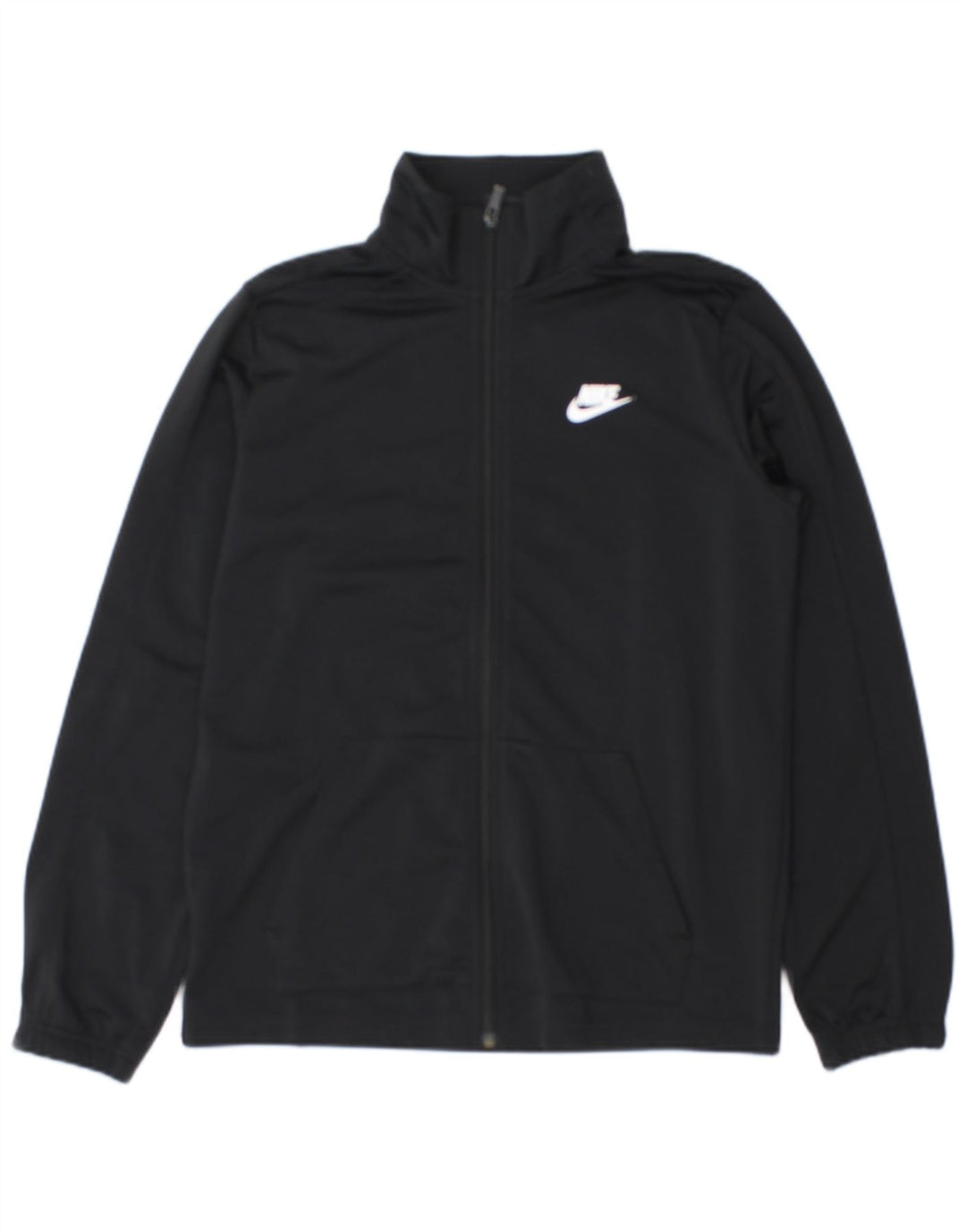 Nike drenge grafisk hel træningsdragt 13-14 år XL sort polyester