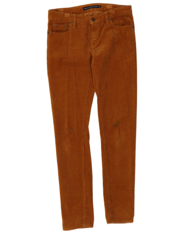 Ralph Lauren Dame Skinny Corduroy Bukser US 4 Small W32 L32 Beige