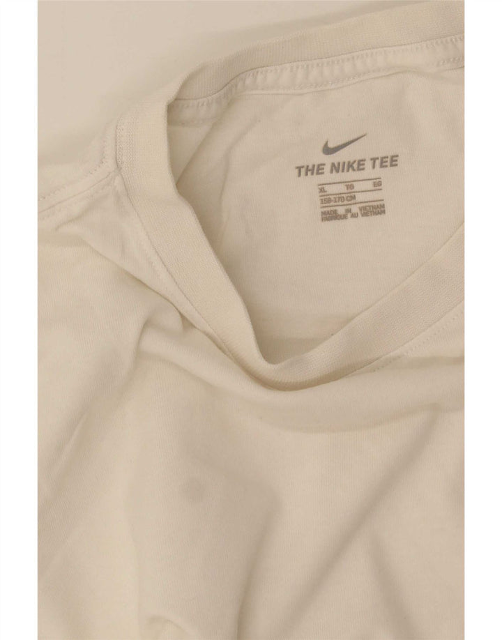 Nike Boys T-Shirt Top 13-14 år XL Hvid