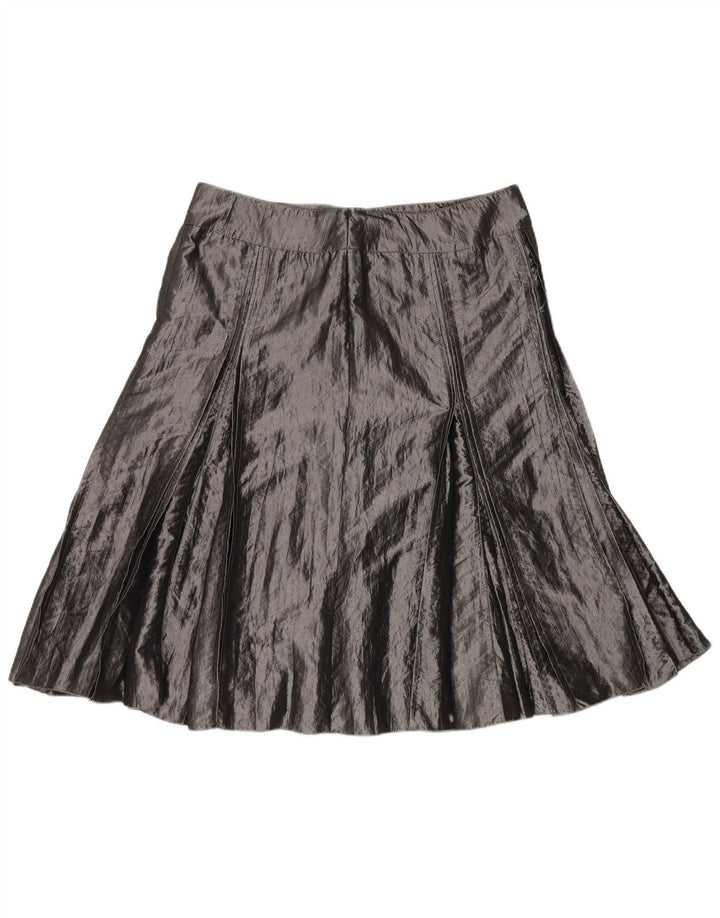 Perte by Krizia Dame A-line nederdel W36 XL Grå polyester