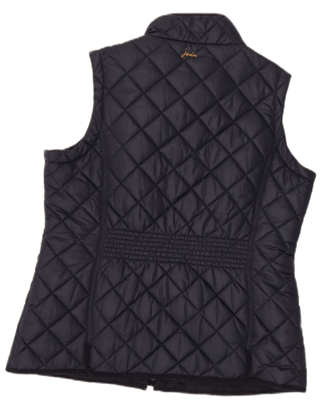 Joules Dame Quilted Gilet UK 18 XL Navy Blue Polyester
