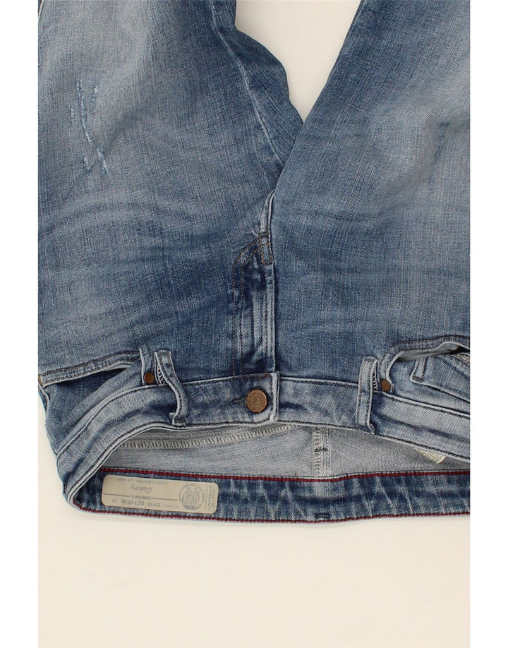 DIESEL Womens Skinny Jeans W30 L30 Blue Cotton Vintage Diesel and Second-Hand Diesel from Messina Hembry 