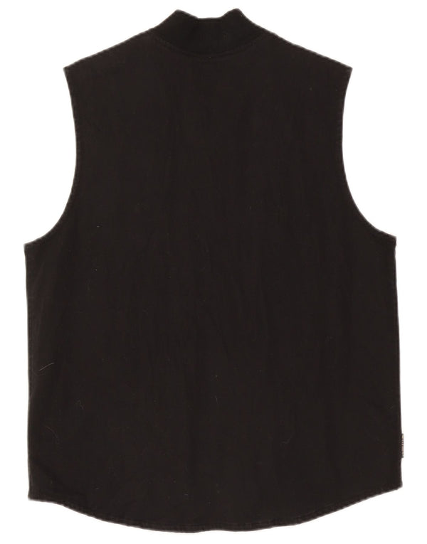 Element Herre Gilet UK 38 Medium Sort Bomuld
