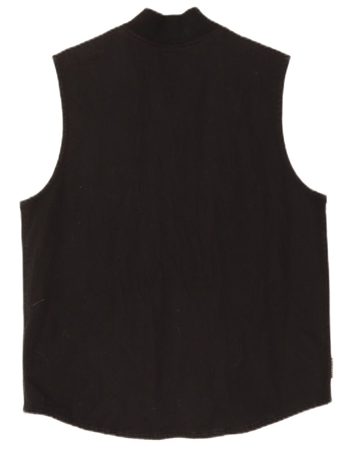 Element Herre Gilet UK 38 Medium Sort Bomuld