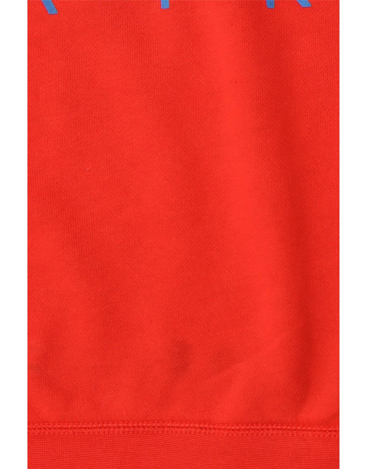 Nike grafisk sweatshirt til mænd, lille rød bomuld