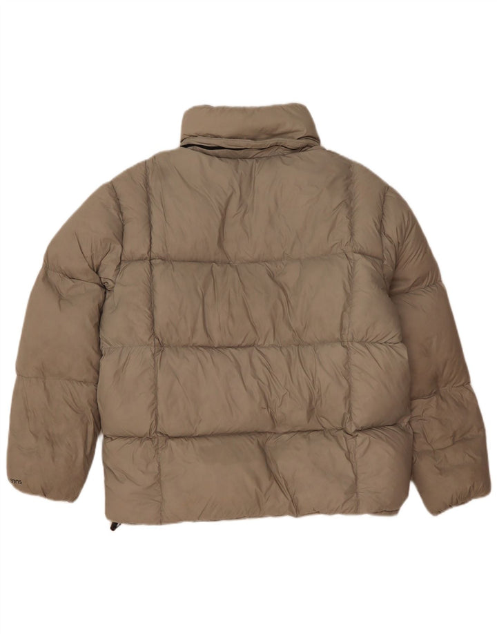 Calvin Klein Jeans Polstret jakke til mænd UK 34 XS Beige Polyamid