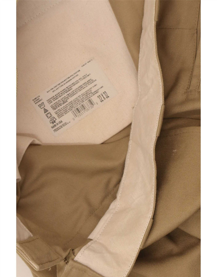 Dickies Straight Chino Bukser til mænd W32 L32 Beige Polyester