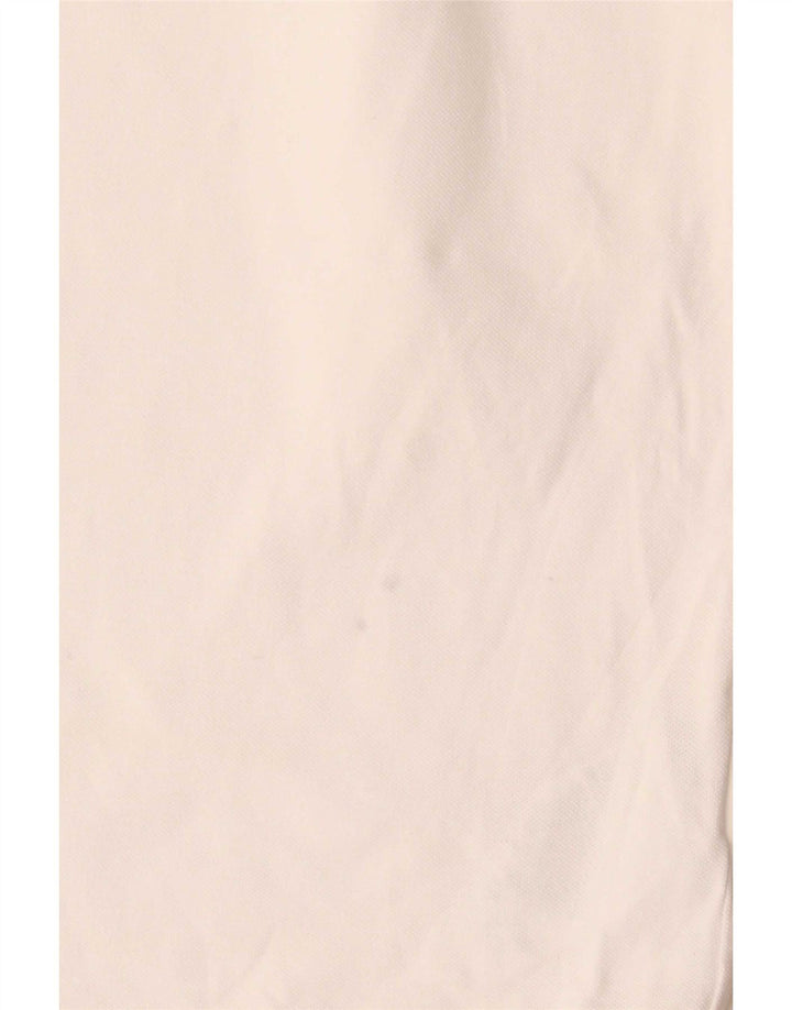 Trussardi Jeans Herre poloshirt Medium hvid bomuld