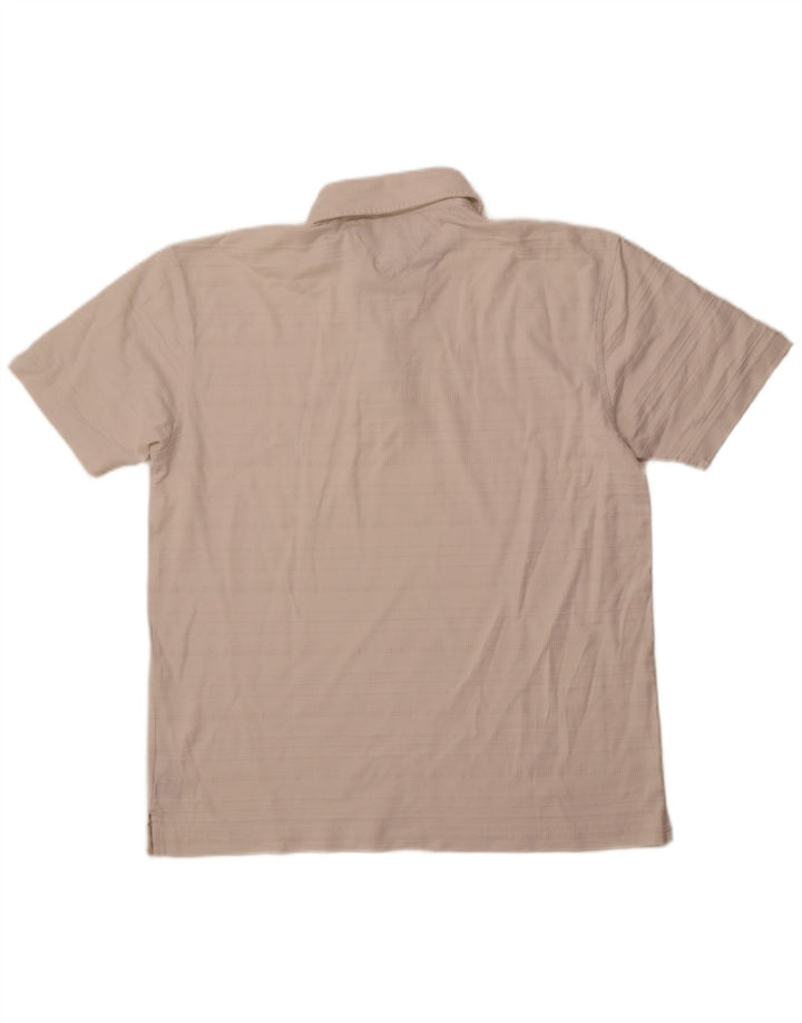 TOMMY HILFIGER Poloshirt til mænd Stor hvid stribet bomuld