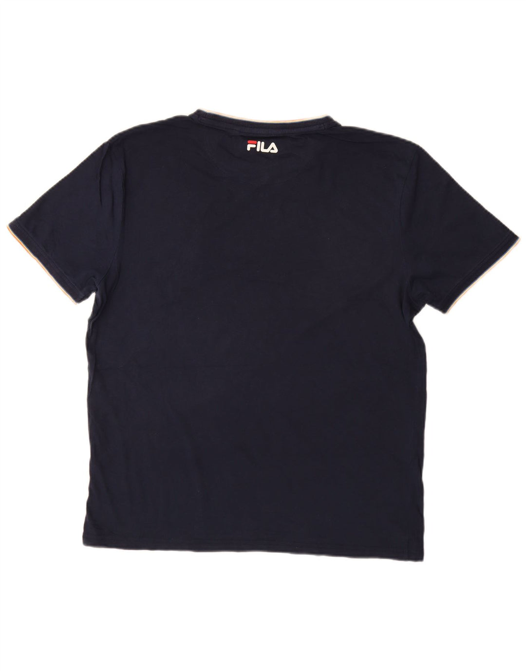 Fila Herre T-Shirt Top Stor Marineblå